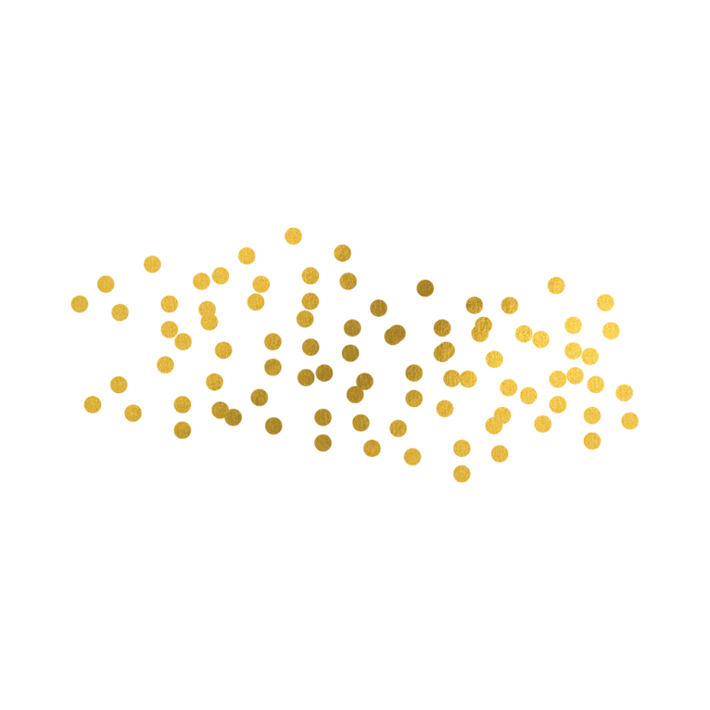 gold dots